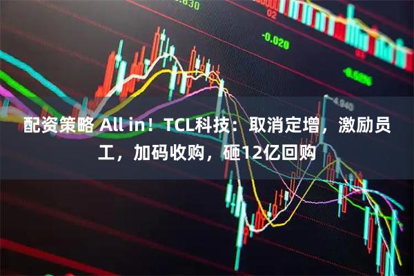 配资策略 All in！TCL科技：取消定增，激励员工，加码收购，砸12亿回购